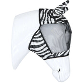 Velder Horsewear Essentials Masque Anti-Mouches Zebra avec Oreilles Noir/Blanc