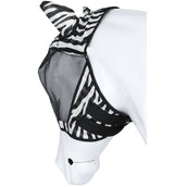 Velder Horsewear Essentials Masque Anti-Mouches Zebra avec Oreilles Noir/Blanc