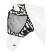 Velder Horsewear Essentials Masque Anti-Mouches Zebra sans Oreilles Noir/Blanc