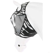 Velder Horsewear Essentials Masque Anti-Mouches Zebra sans Oreilles Noir/Blanc