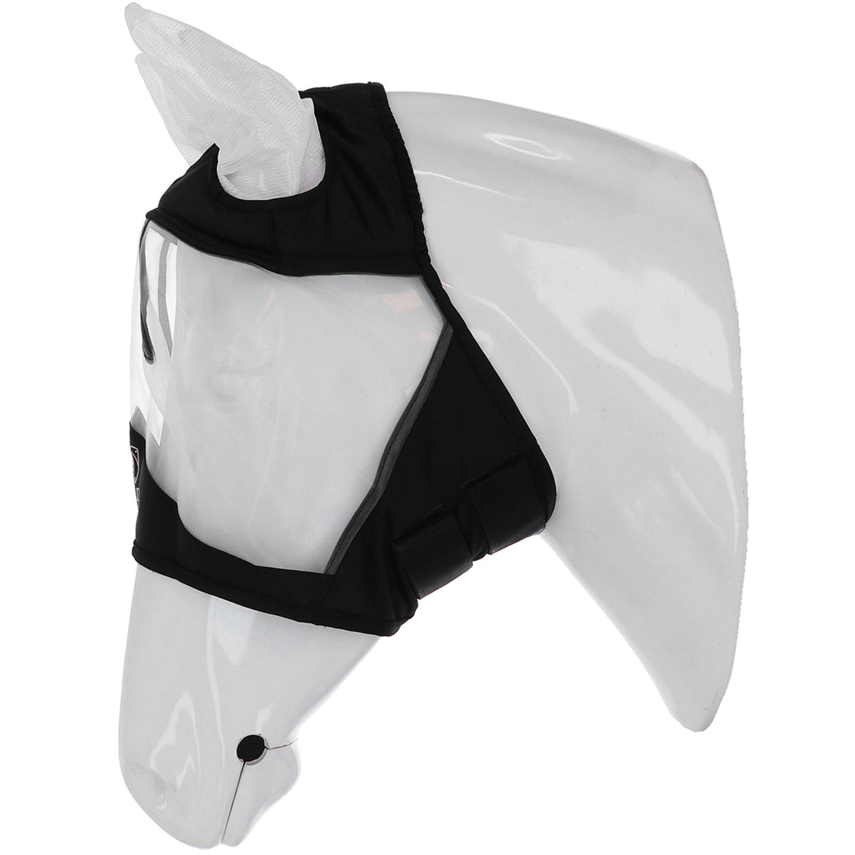 Velder Horsewear Premium Masque Anti-Mouches avec Oreilles Noir