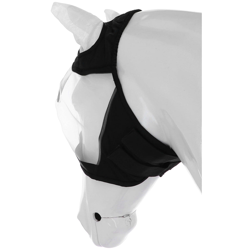 Velder Horsewear Premium Masque Anti-Mouches avec Oreilles Noir
