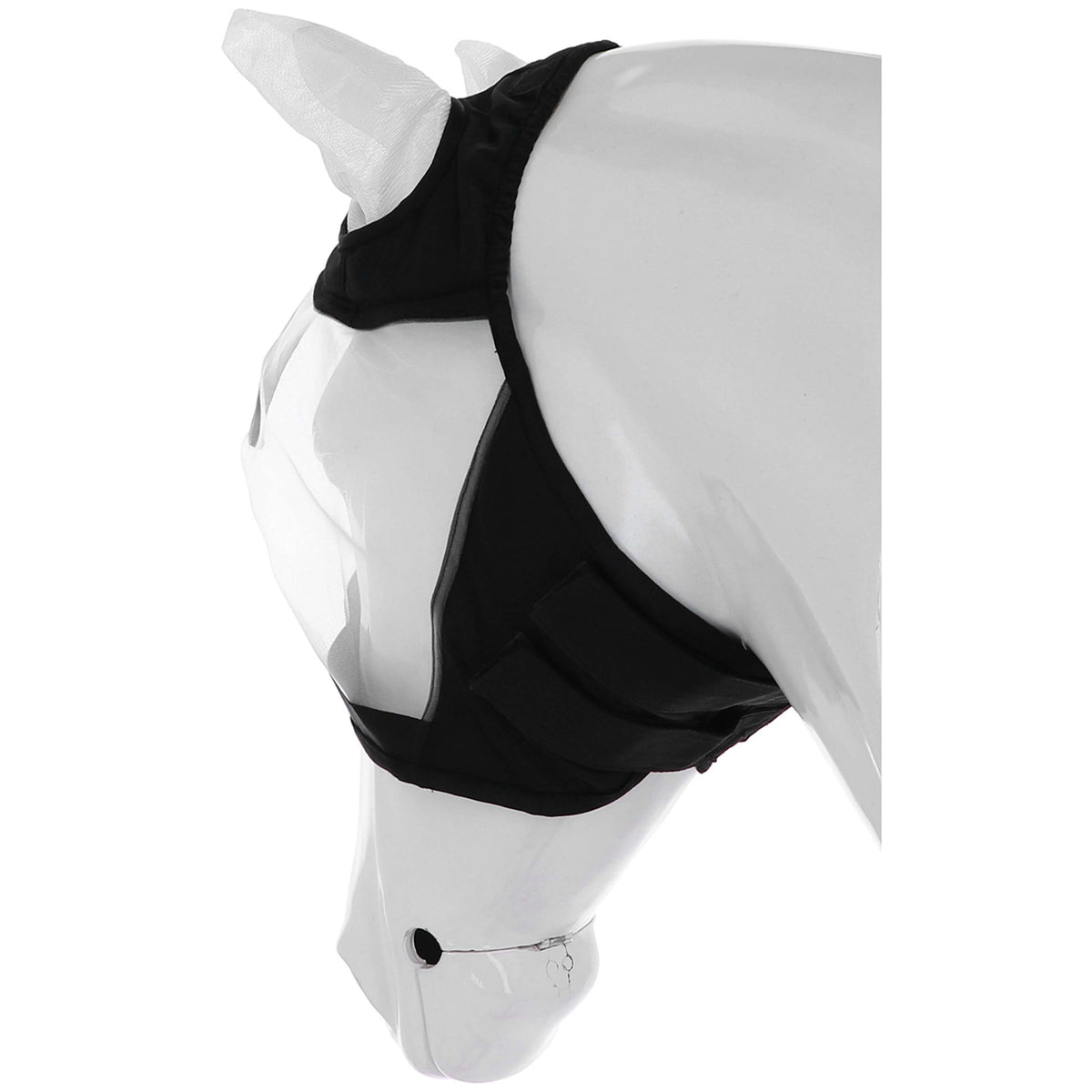 Velder Horsewear Premium Masque Anti-Mouches avec Oreilles Noir