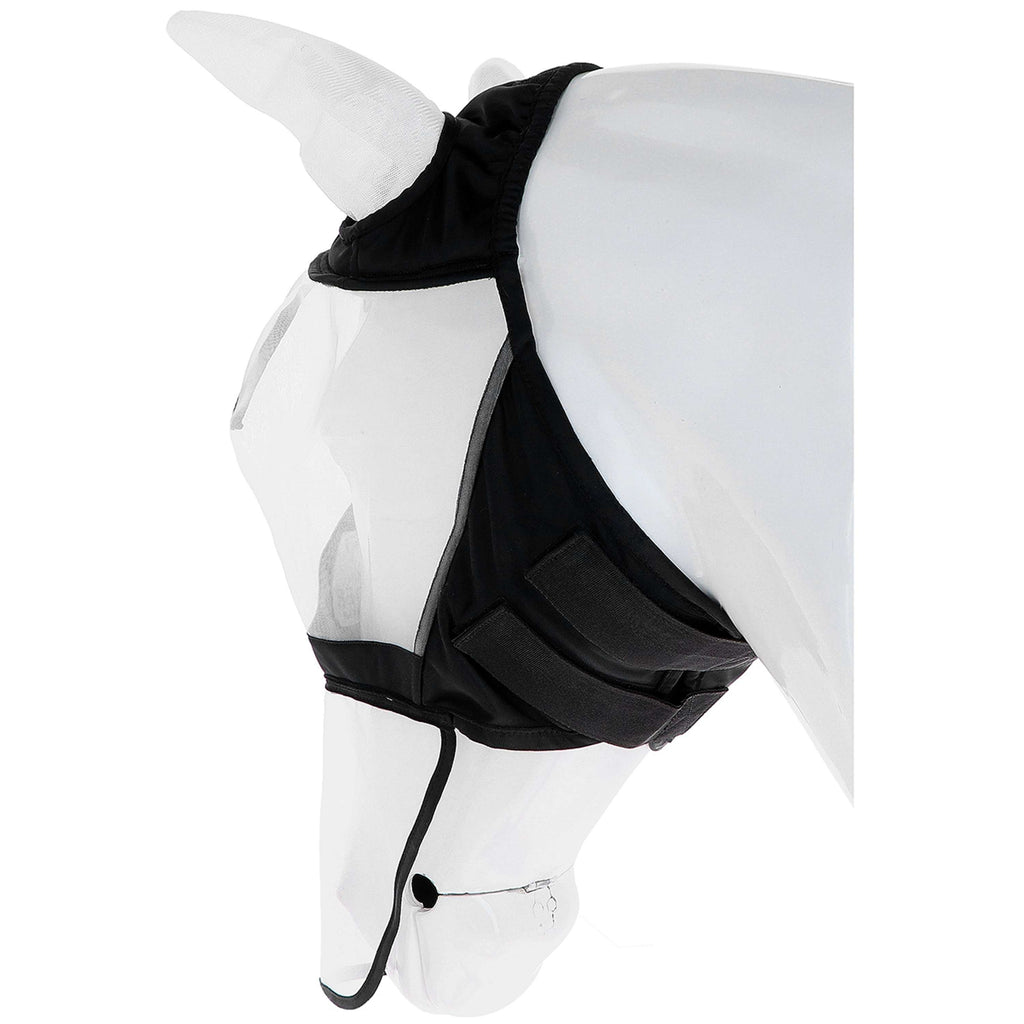 Velder Horsewear Premium Masque Anti-Mouches avec Oreilles et Nez Noir
