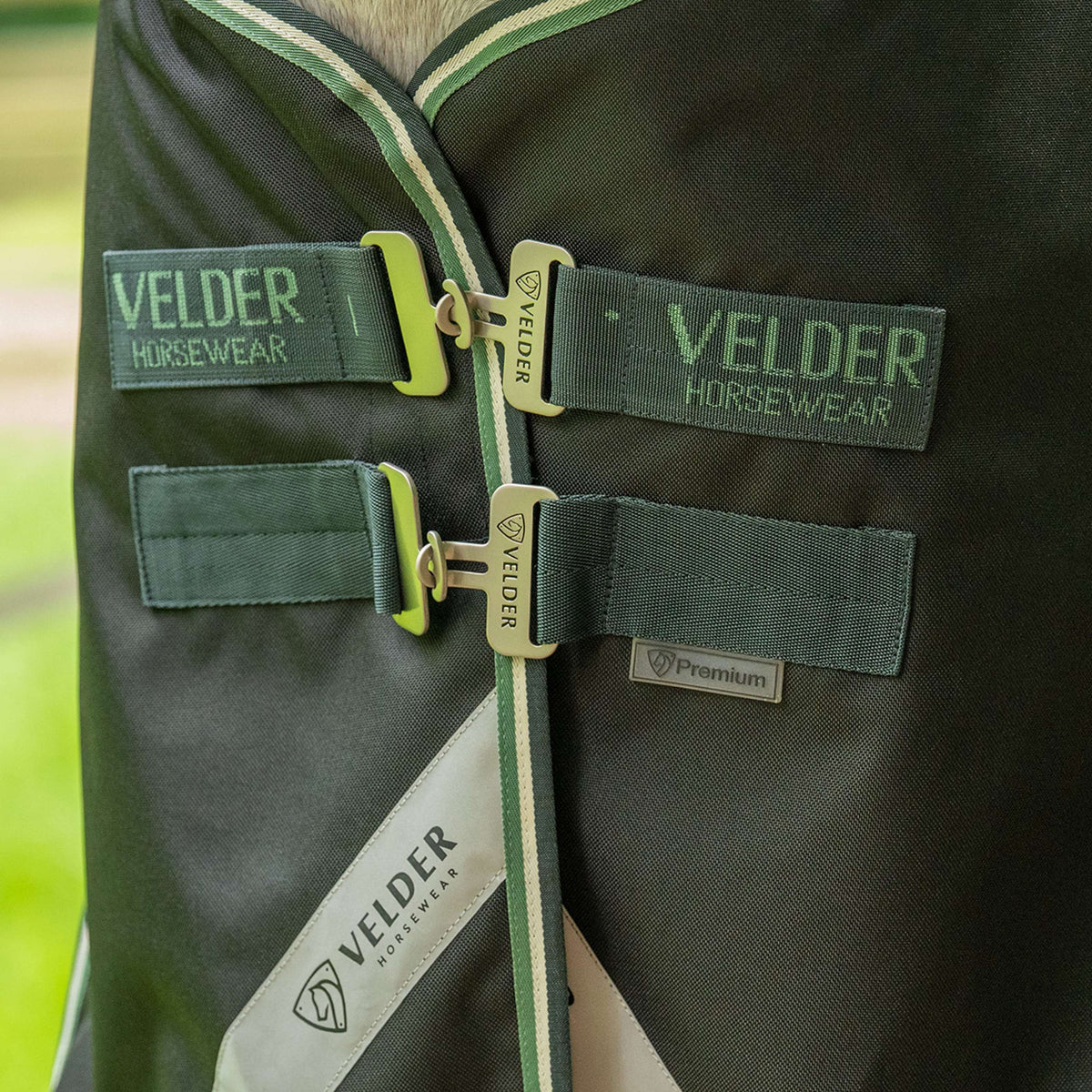 Velder Horsewear Turnout 1200D 0g T Bar Night Forest