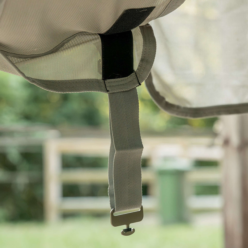 Velder Horsewear Premium Pony Couverture Anti-Mouches Rainless Summer Navy/Field Grey