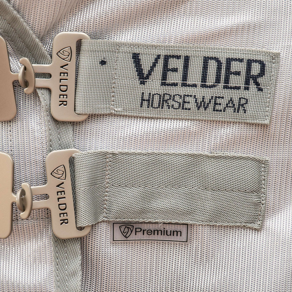 Velder Horsewear Premium Couverture Anti-Mouches Rainless Fall Navy/Pearl Silver