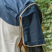 Velder Horsewear Premium Couverture Anti-Mouches Waterproof-Top Navy/Pearl Silver