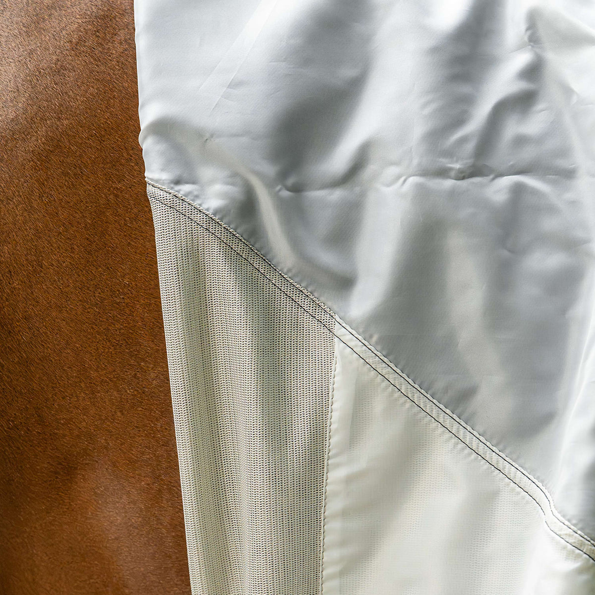 Velder Horsewear Premium Couverture Anti-Mouches Waterproof-Top Navy/Pearl Silver