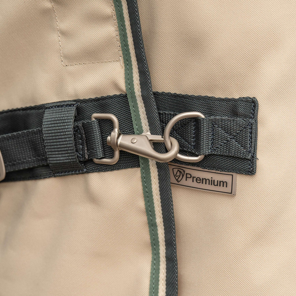 Velder Horsewear Premium Pony Sweet Itch Hoody Dune/Heather Green