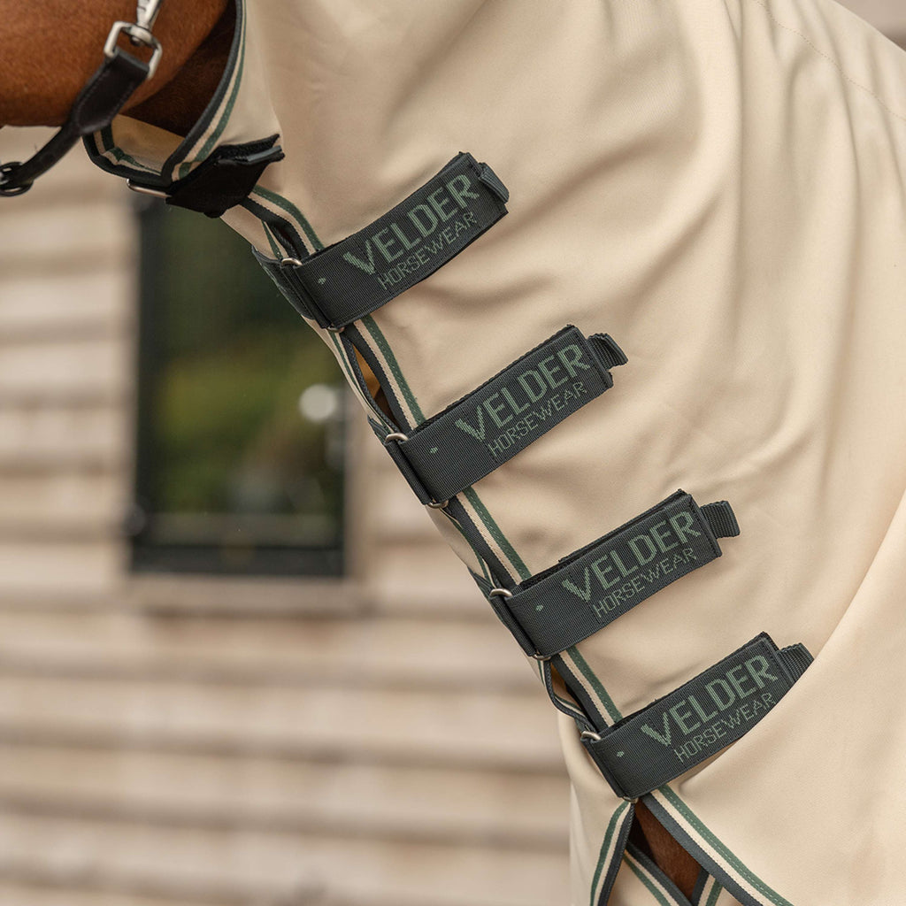 Velder Horsewear Premium Pony Sweet Itch Hoody Dune/Heather Green