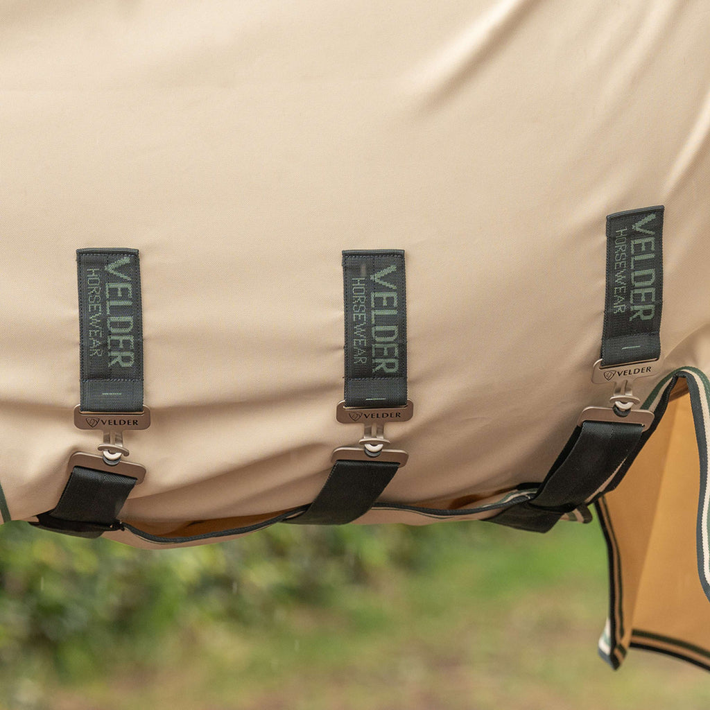 Velder Horsewear Premium Pony Sweet Itch Hoody Dune/Heather Green