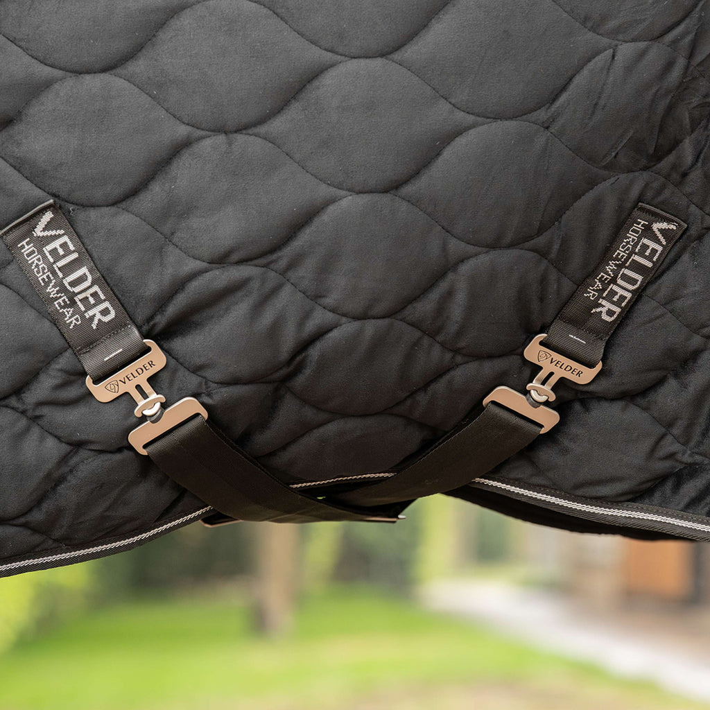 Velder Horsewear Premium Pony Couverture de Concours Satin Glow Black Night