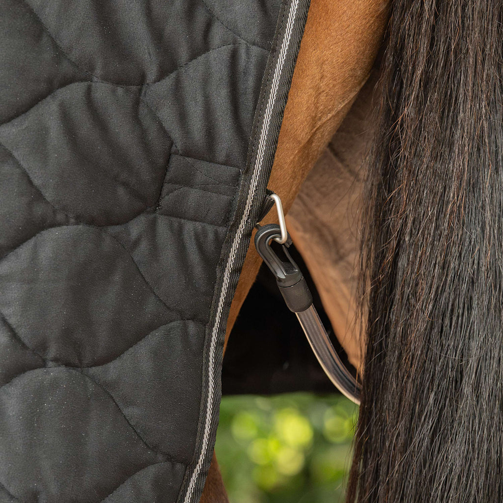 Velder Horsewear Premium Pony Couverture de Concours Satin Glow Black Night