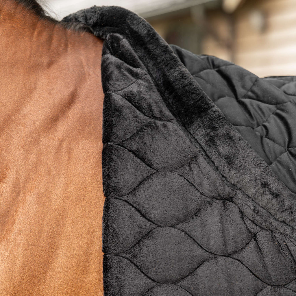 Velder Horsewear Premium Pony Couverture de Concours Satin Glow Black Night