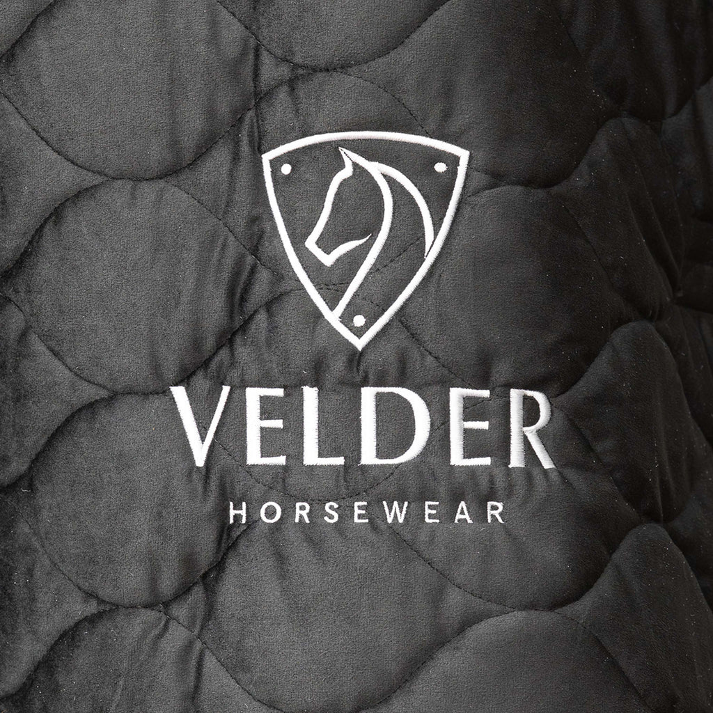 Velder Horsewear Premium Couverture de Concours Satin Glow Black Night