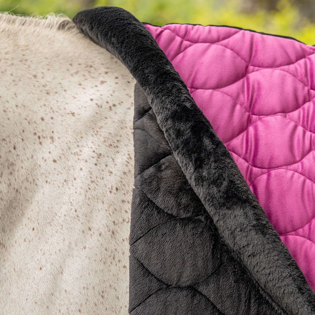 Velder Horsewear Premium Pony Couverture de Concours Satin Glow Dutch Raspberry