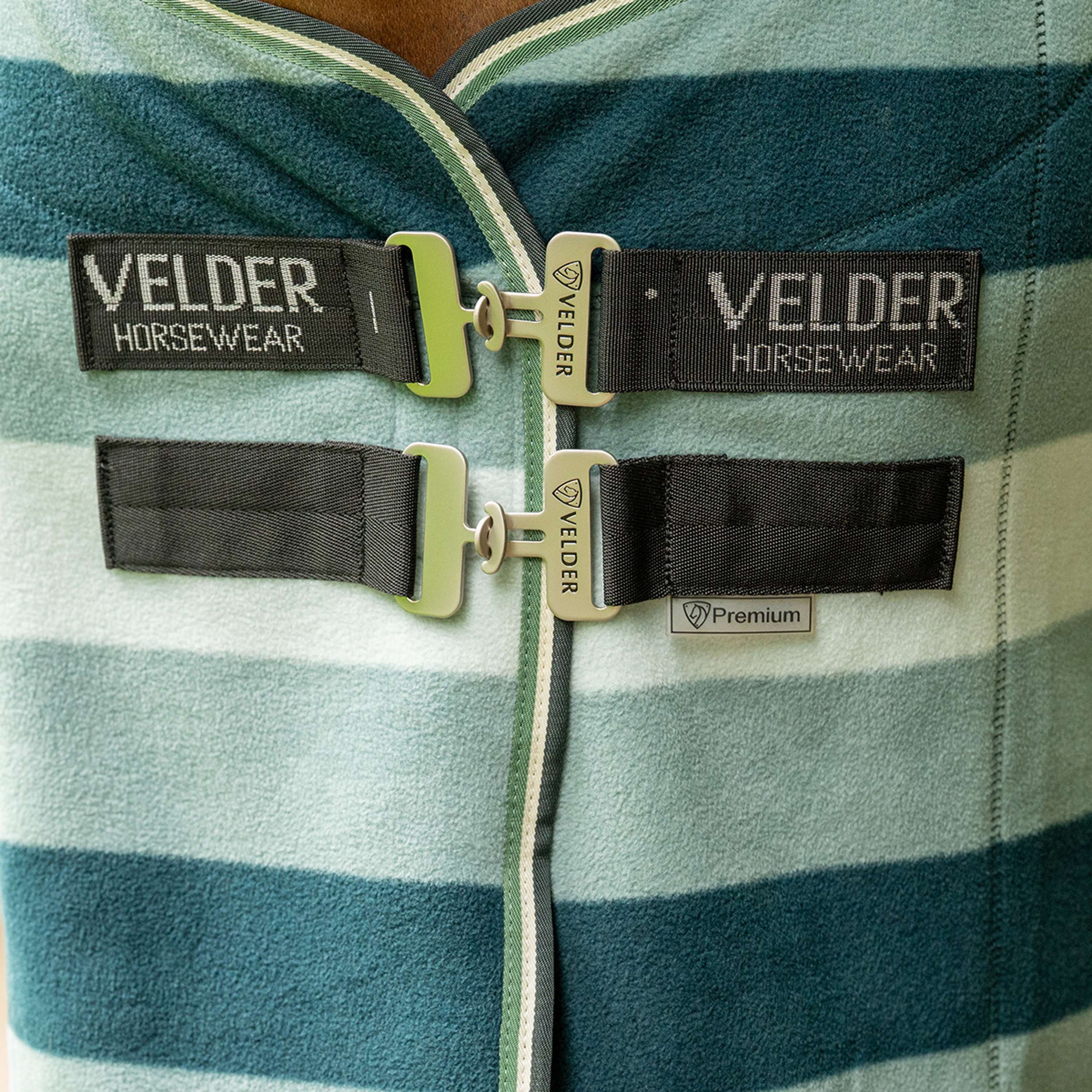 Velder Horsewear Stripe Cooler Rug Striped Night Forest Velder Horsewear Stripe Cooler Rug Striped Night Forest