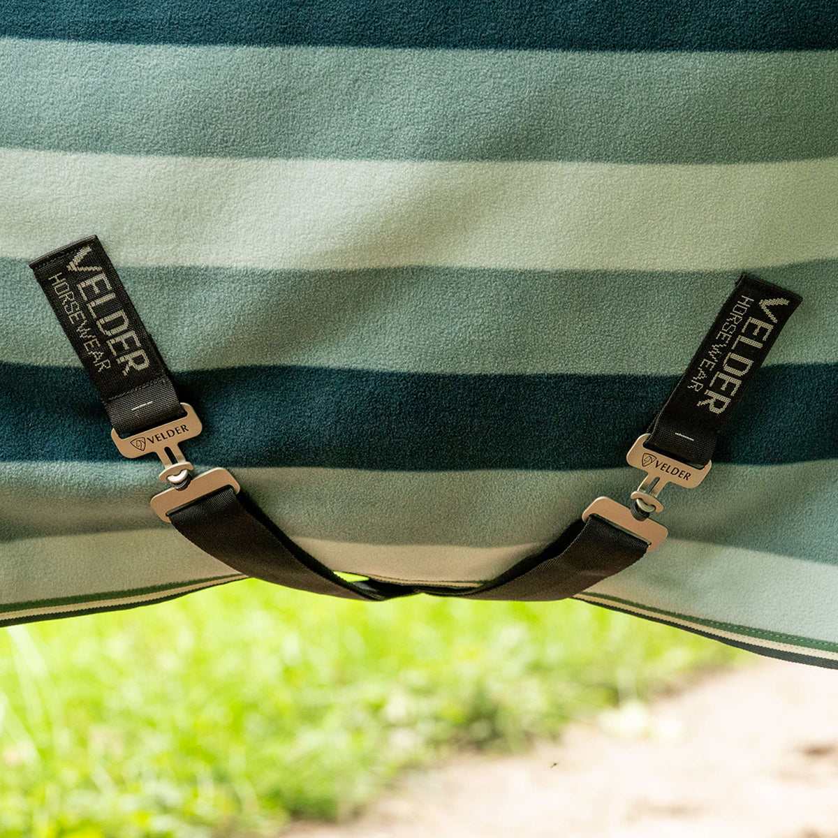 Velder Horsewear Stripe Cooler Rug Striped Night Forest