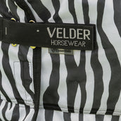 Velder Horsewear Couverture Anti-Mouches avec Couvre-cou Zebra Noir/Blanc