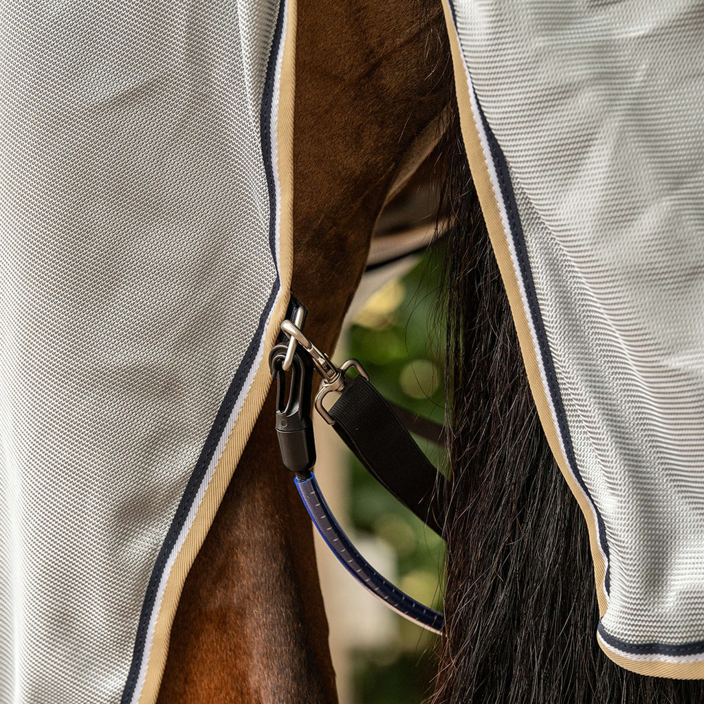 Velder Horsewear Premium Pony Couverture Anti-Mouches Pearl Grey