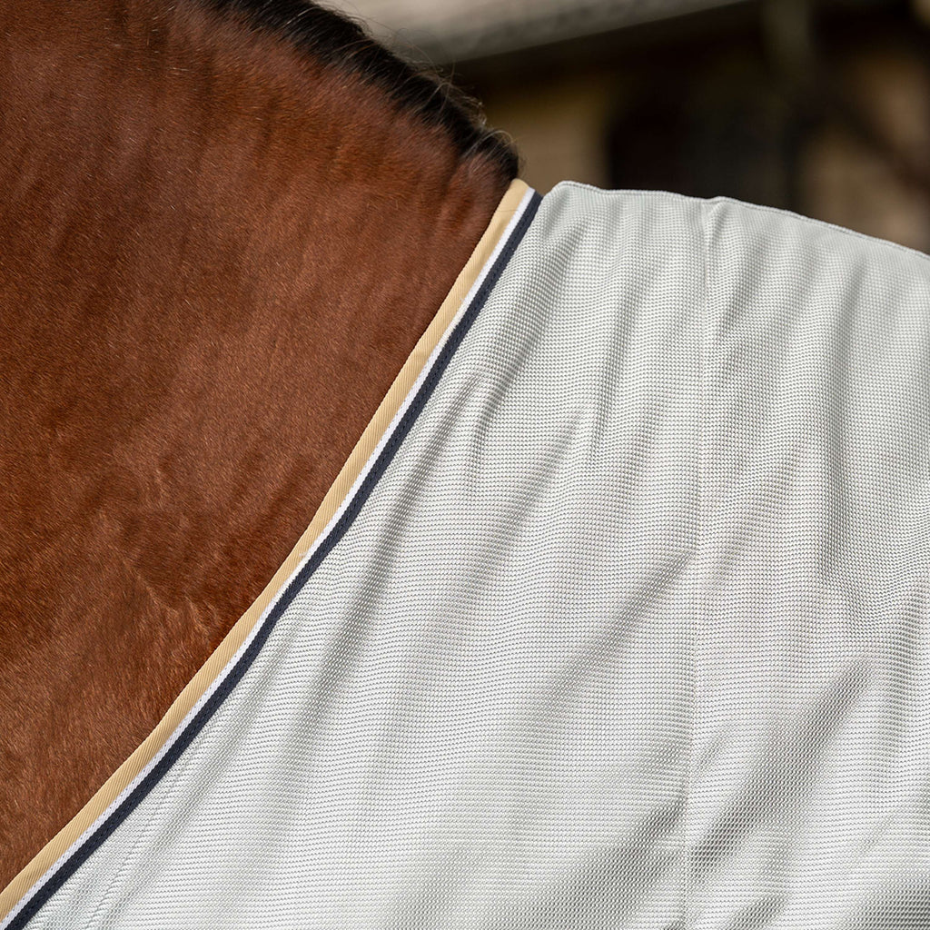 Velder Horsewear Premium Pony Couverture Anti-Mouches Pearl Grey