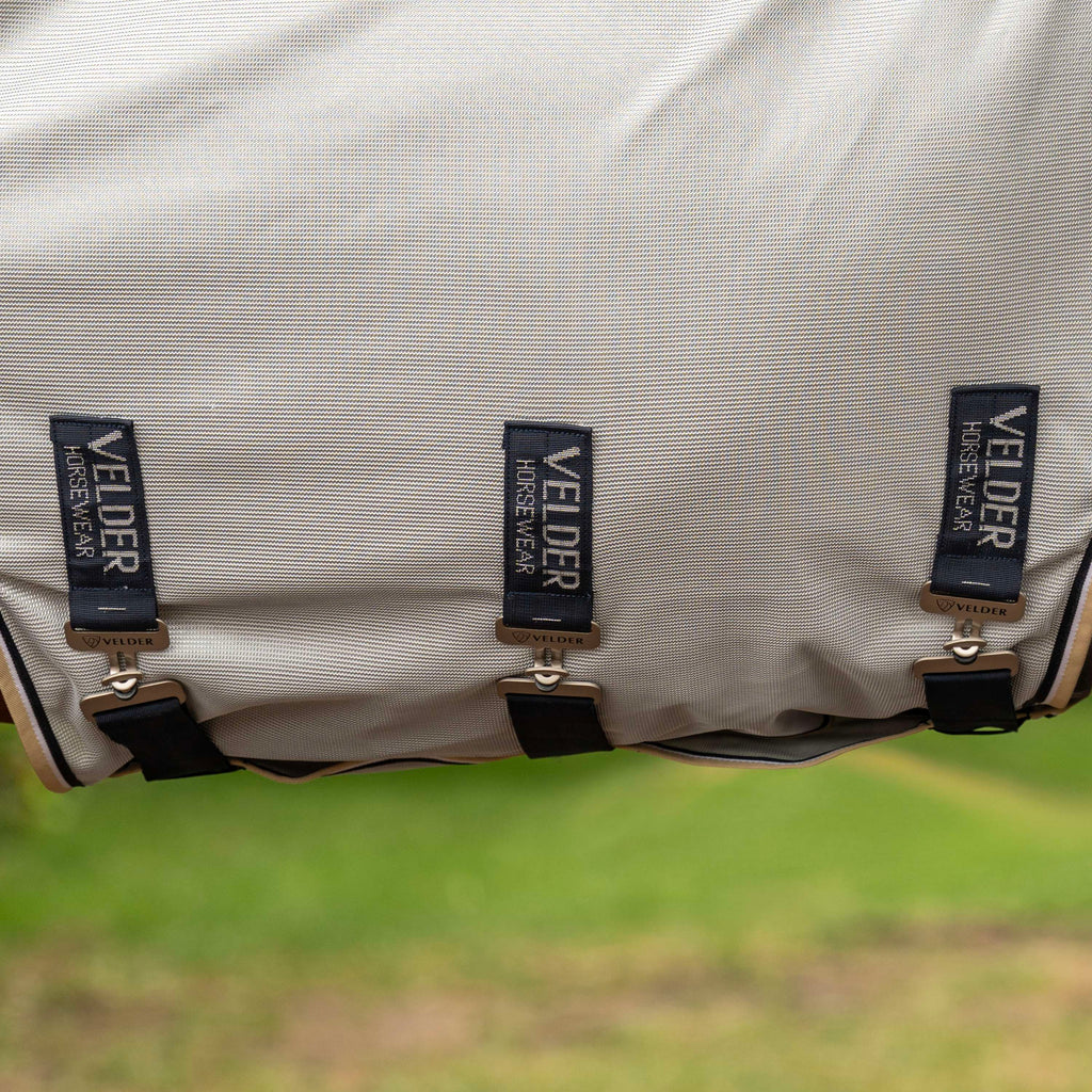 Velder Horsewear Premium Couverture Anti-Mouches Pearl Grey