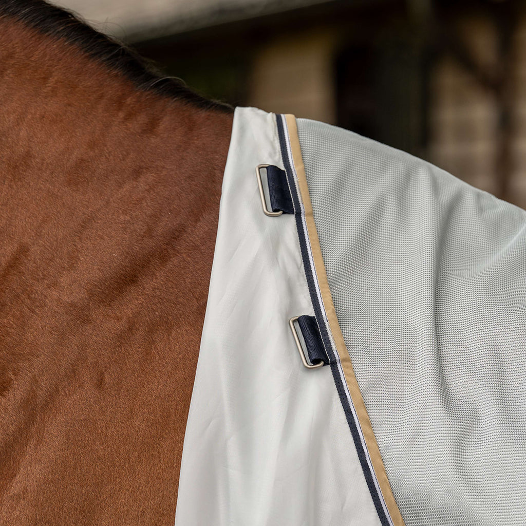 Velder Horsewear Premium Couverture Anti-Mouches Pearl Grey