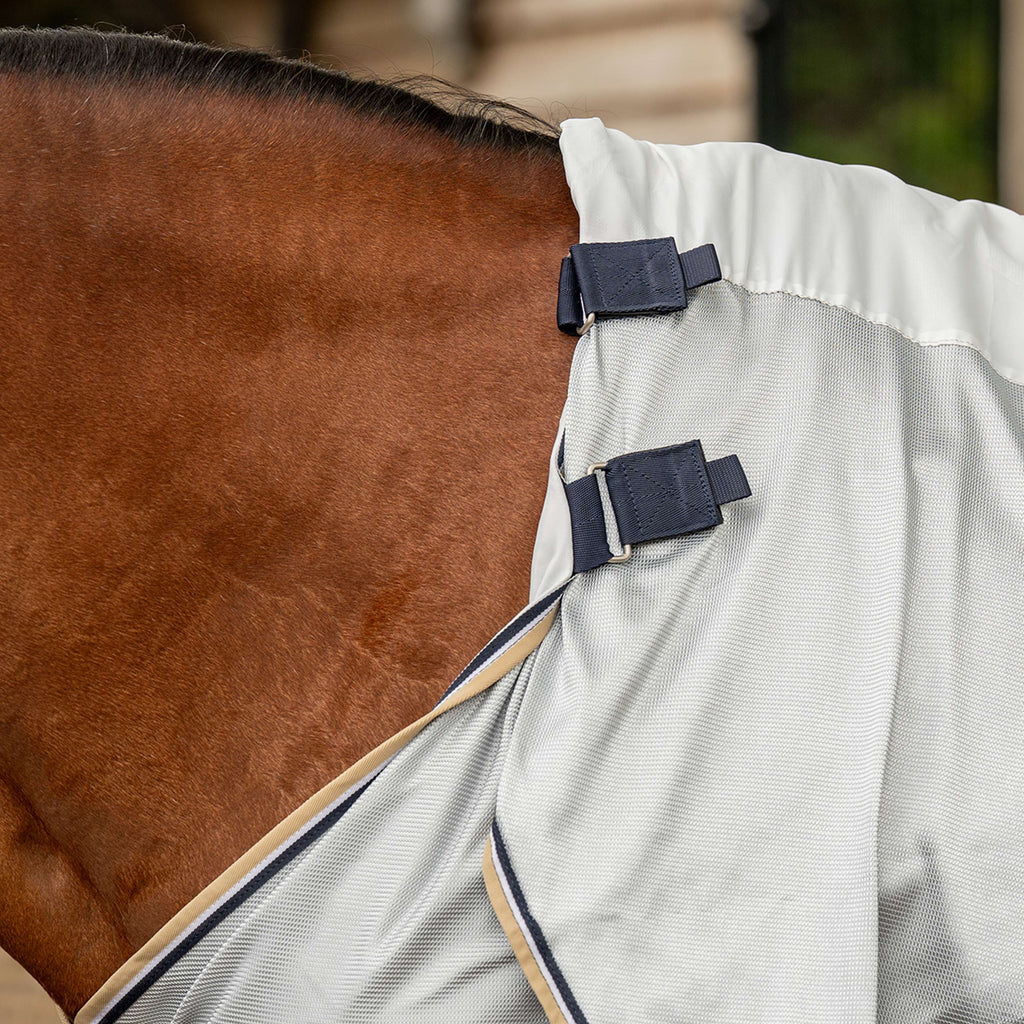 Velder Horsewear Premium Couverture Anti-Mouches Pearl Grey