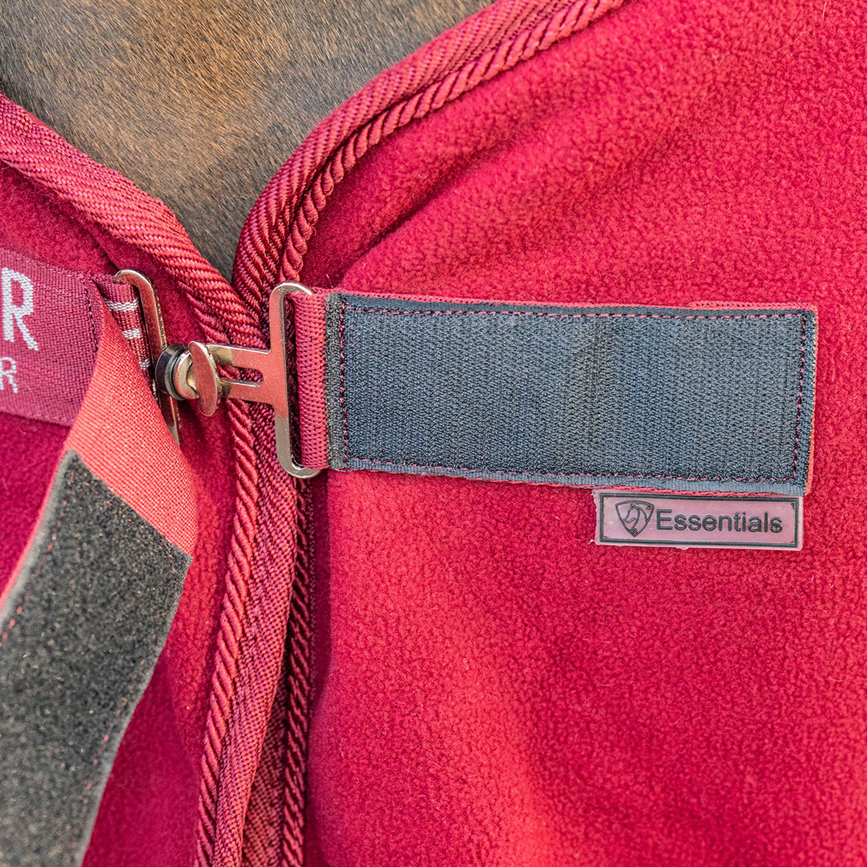 Velder Horsewear Essentials Couverture Polaire Comfy Bordeaux