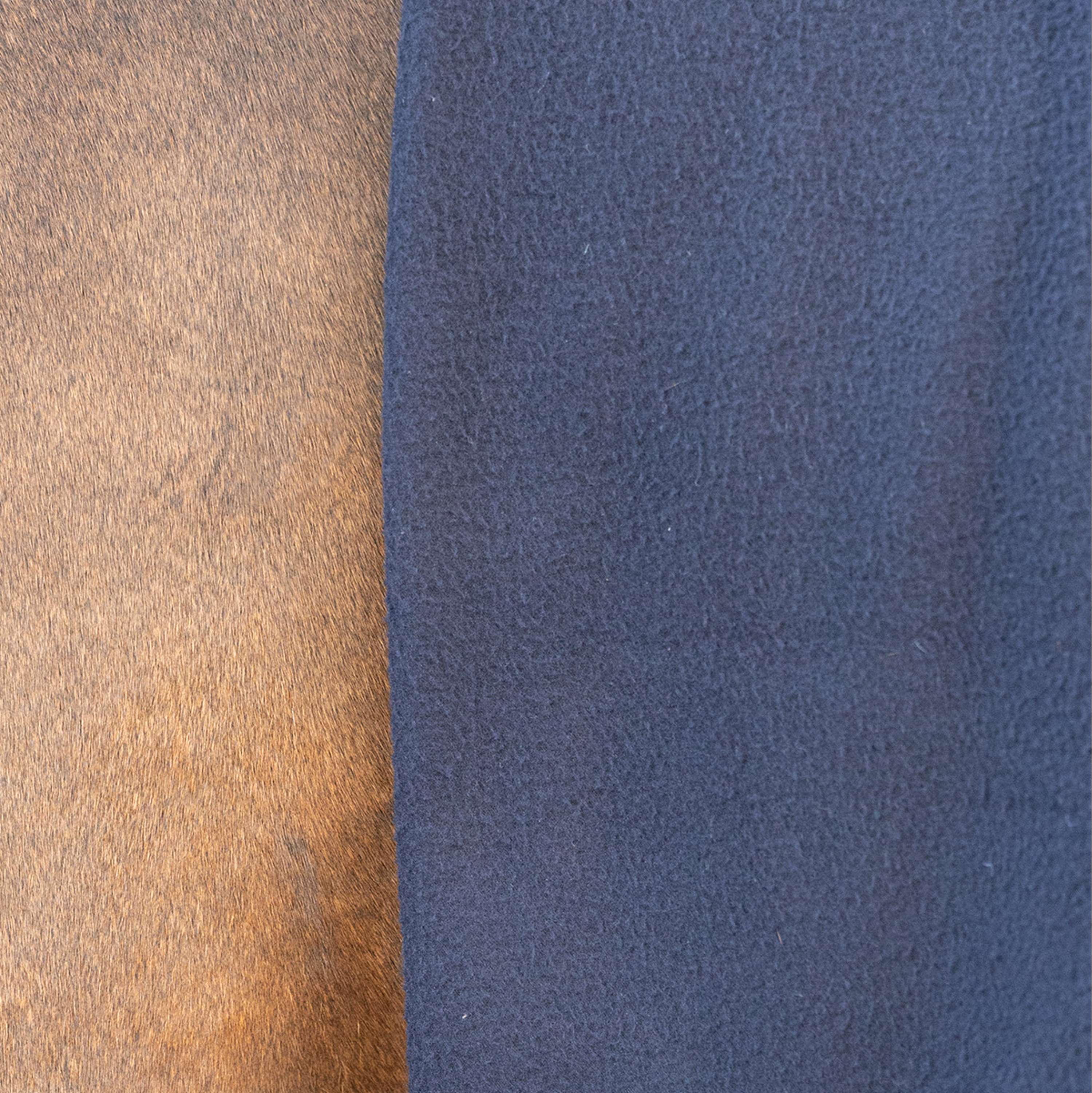 Velder Horsewear Essentials Couverture Polaire Comfy avec Couvre-cou Marin