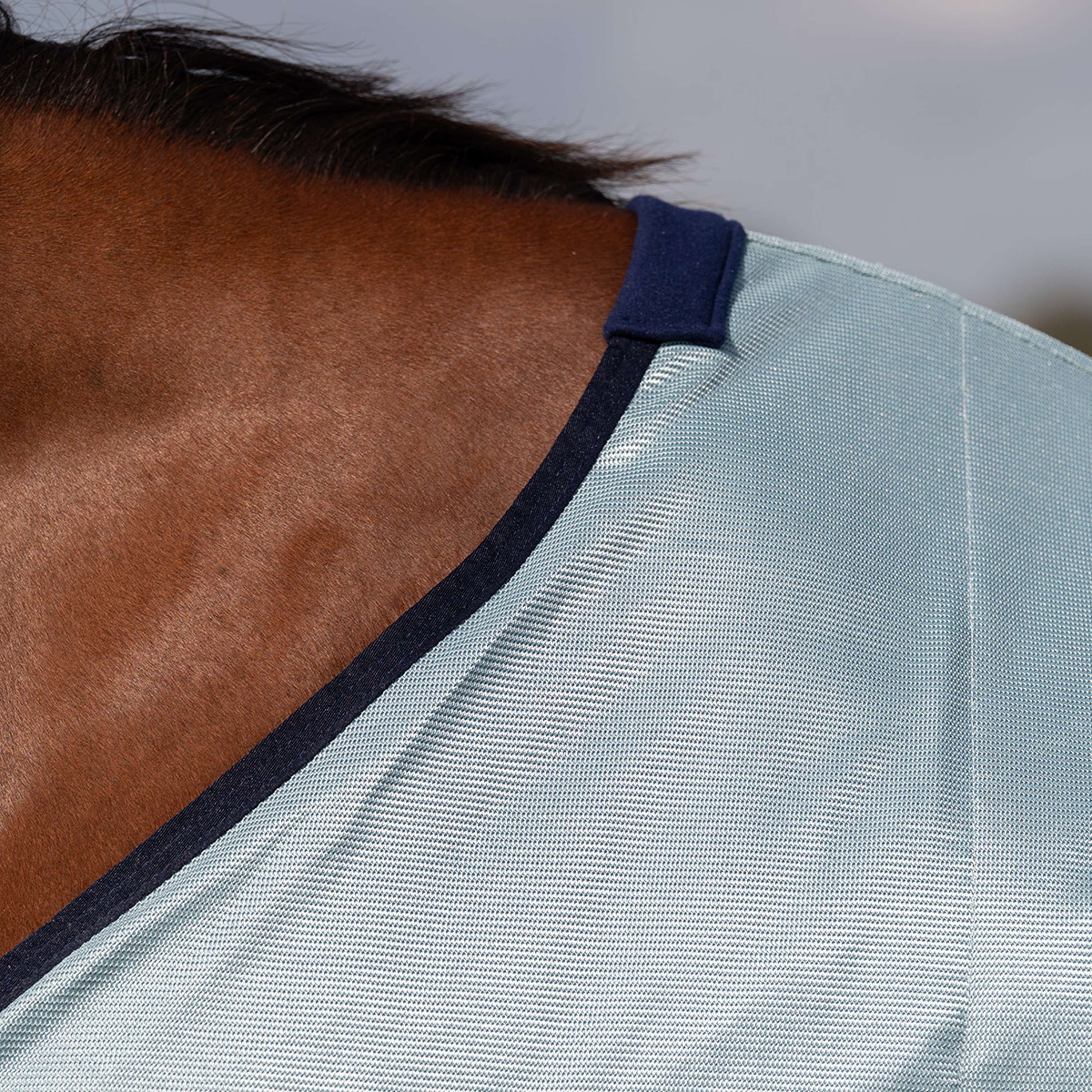 Velder Horsewear Essentials Couverture Anti-Mouches Water Resistant Argent/Gris
