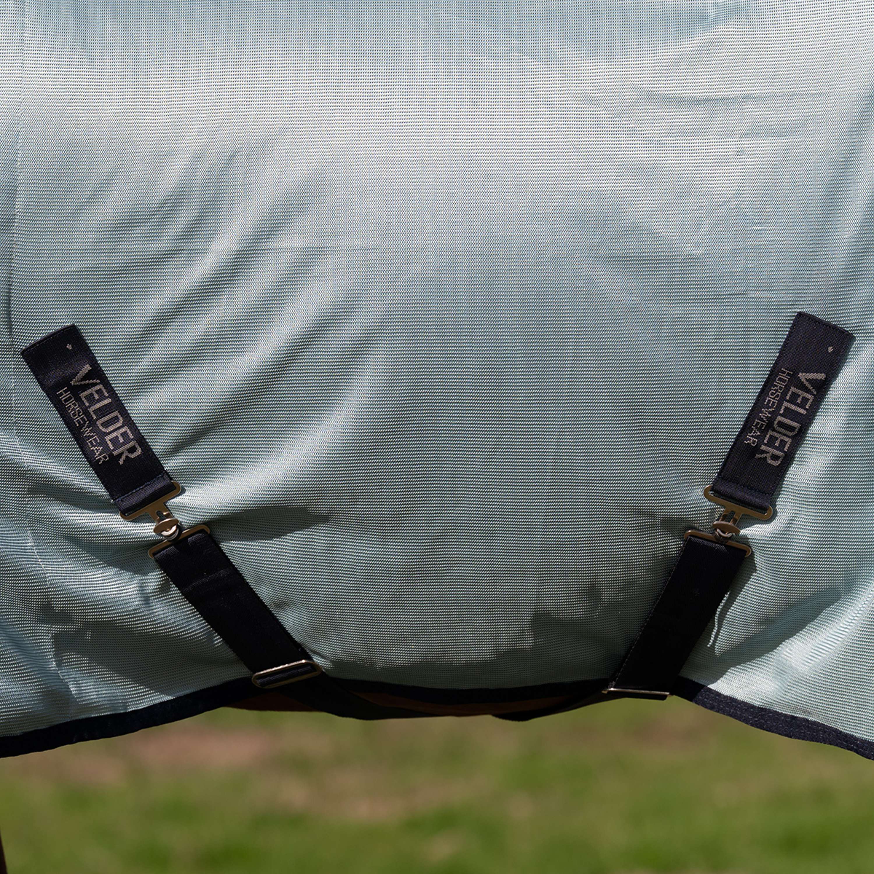 Velder Horsewear Essentials Couverture Anti-Mouches Water Resistant Argent/Gris