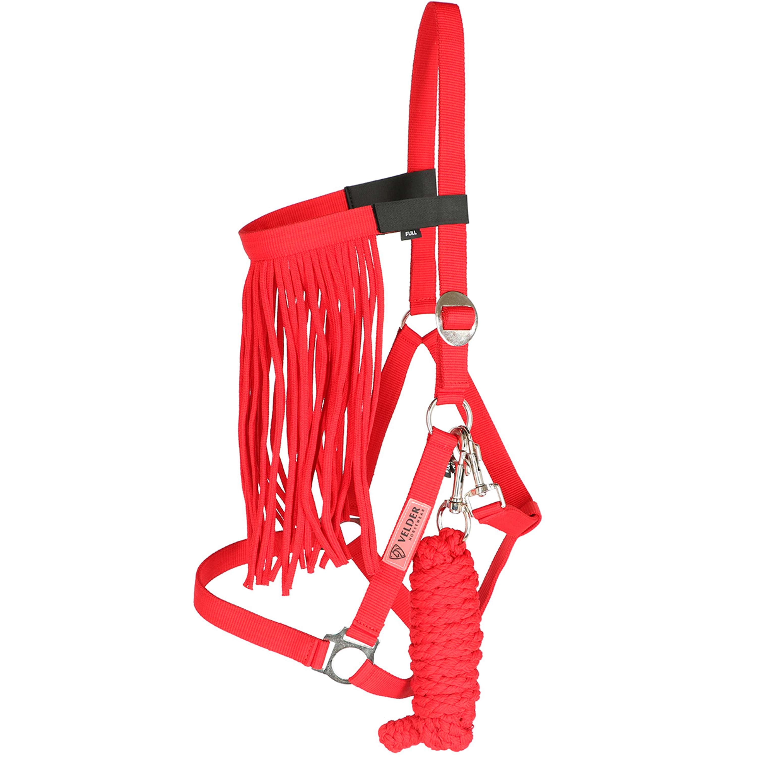 Velder Horsewear Essentials Ensemble Licol Basic Summer High Risk Red