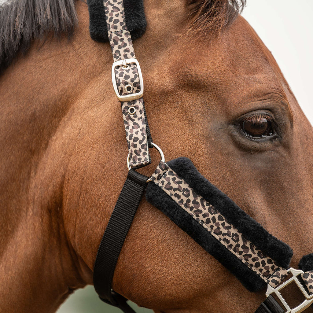 Velder Horsewear Essentials Licol Savanna Soft Earth Leopard