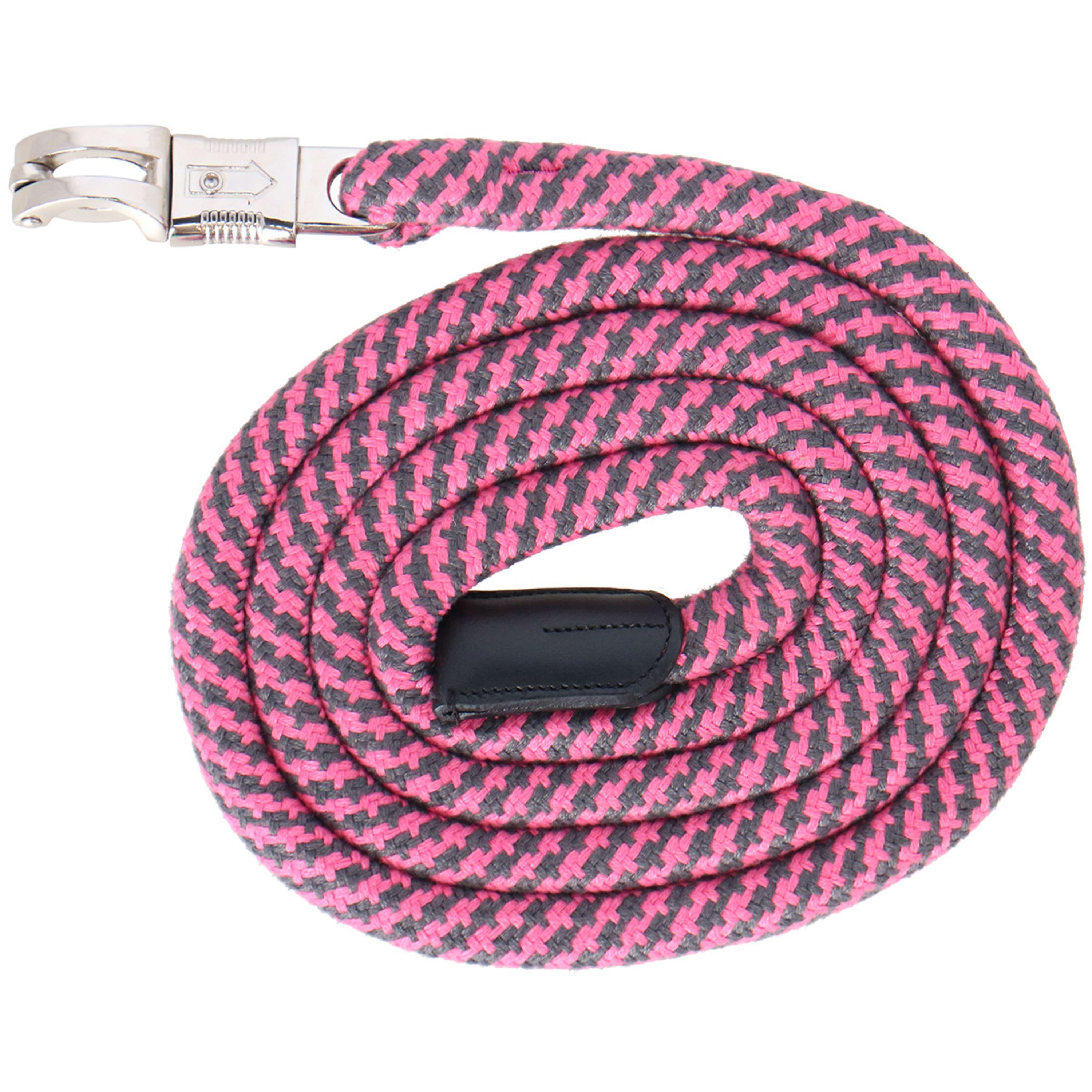 Velder Horsewear Corde pour Licol avec Crochet Panique Rose/Gris