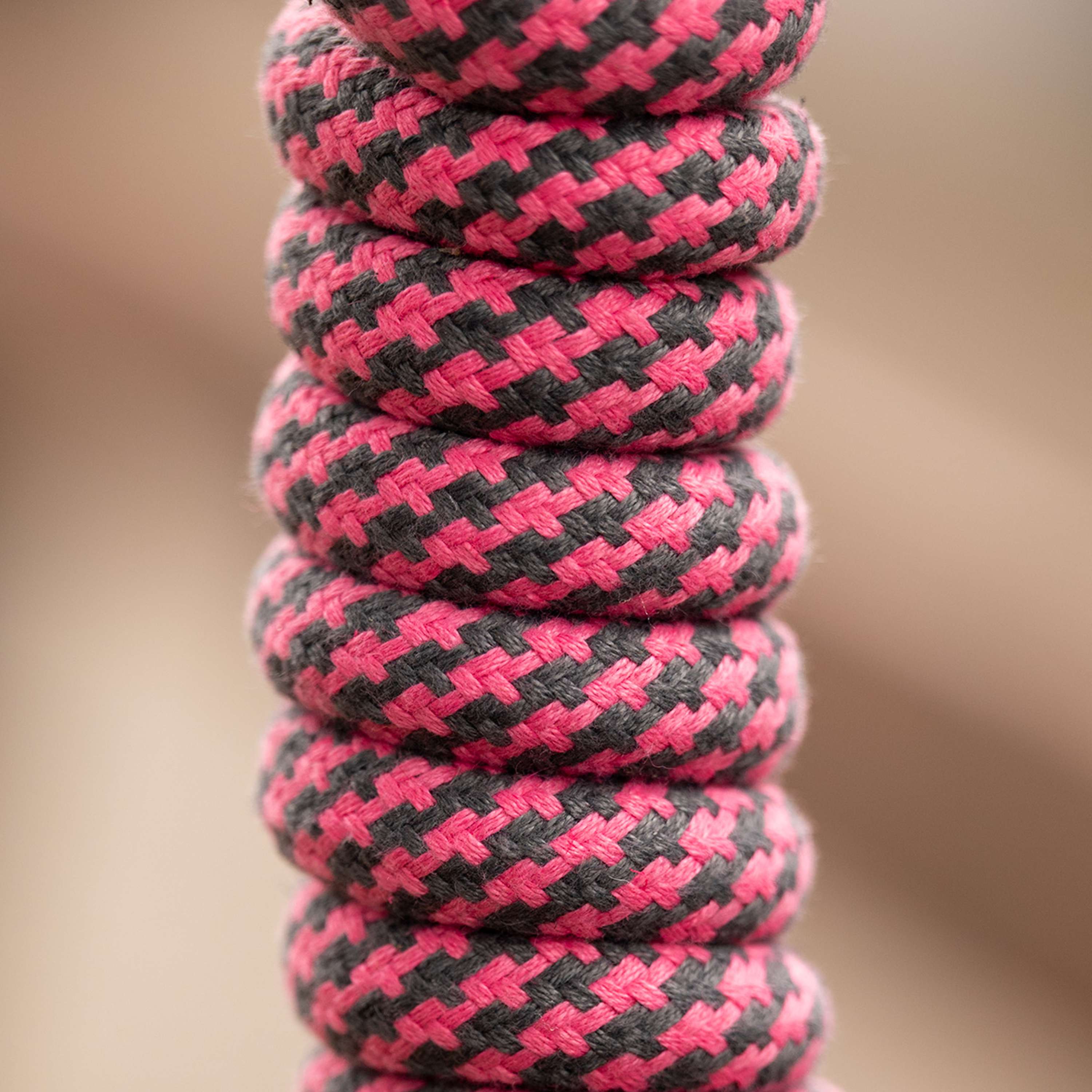 Velder Horsewear Corde pour Licol avec Crochet Panique Rose/Gris
