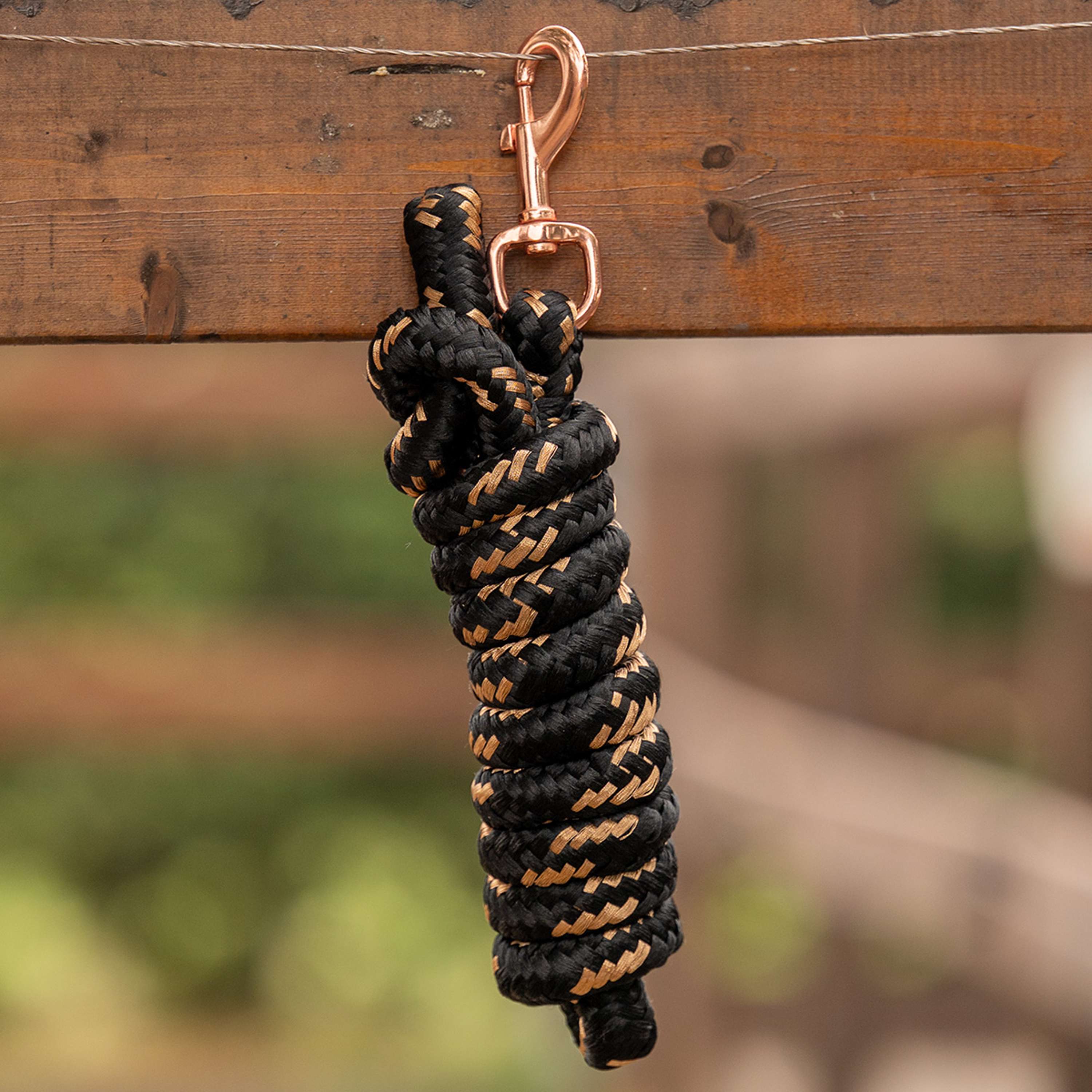 Velder Horsewear Corde pour Licol Bronze Noir