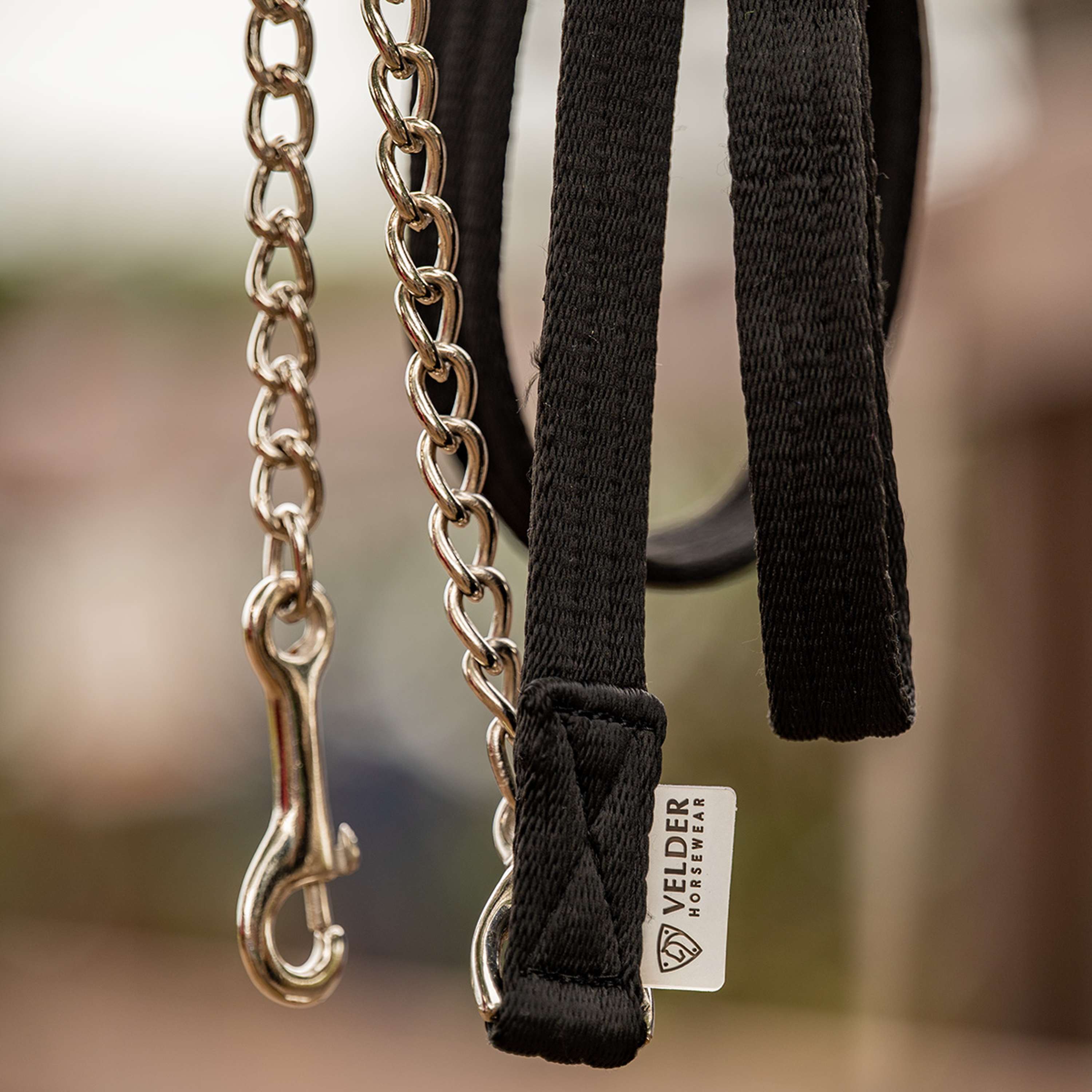 Velder Horsewear Longe de Présentation Noir