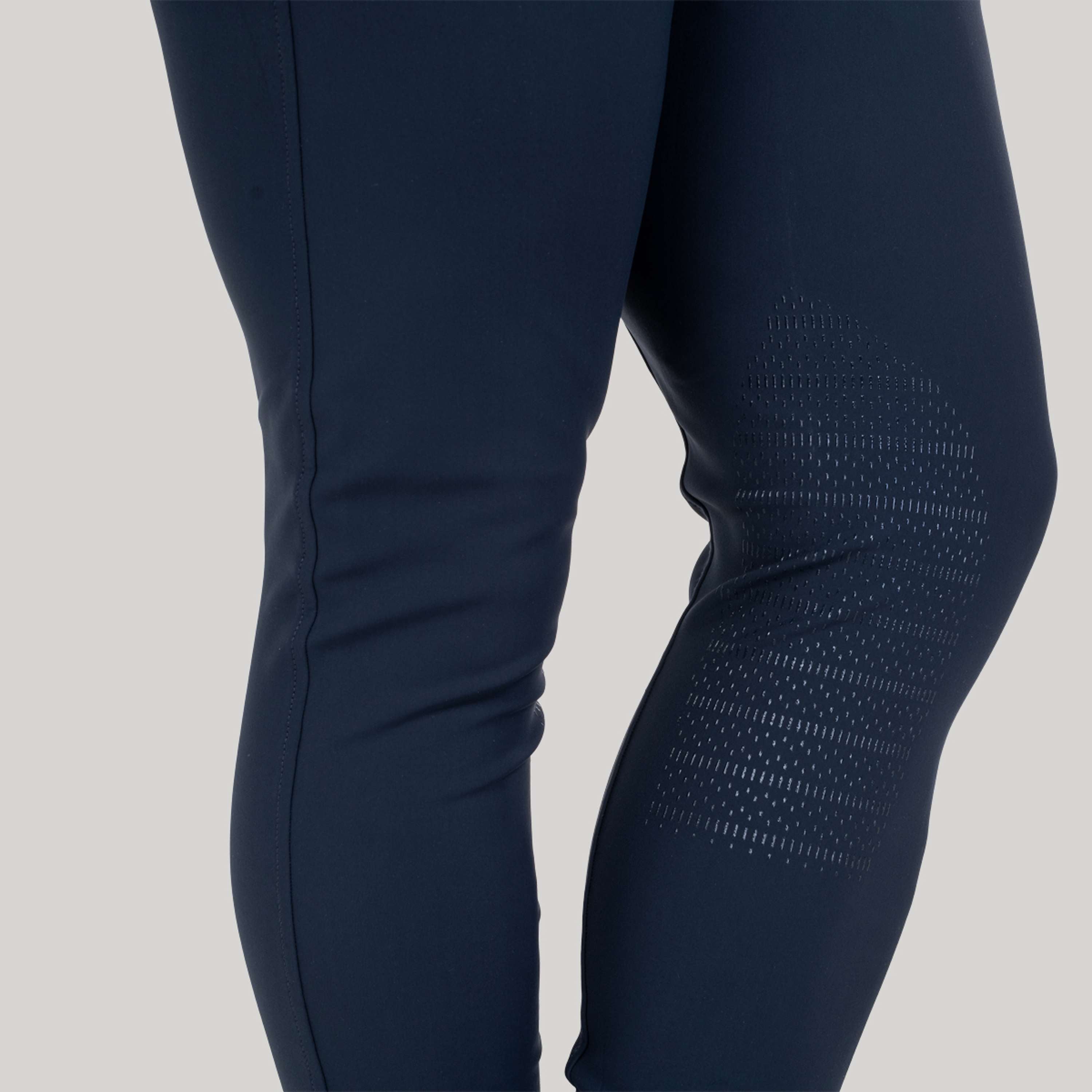 Elvera Equestrian Pantalon d'Équitation Dual Core Pro Half Seat Hommes Salute