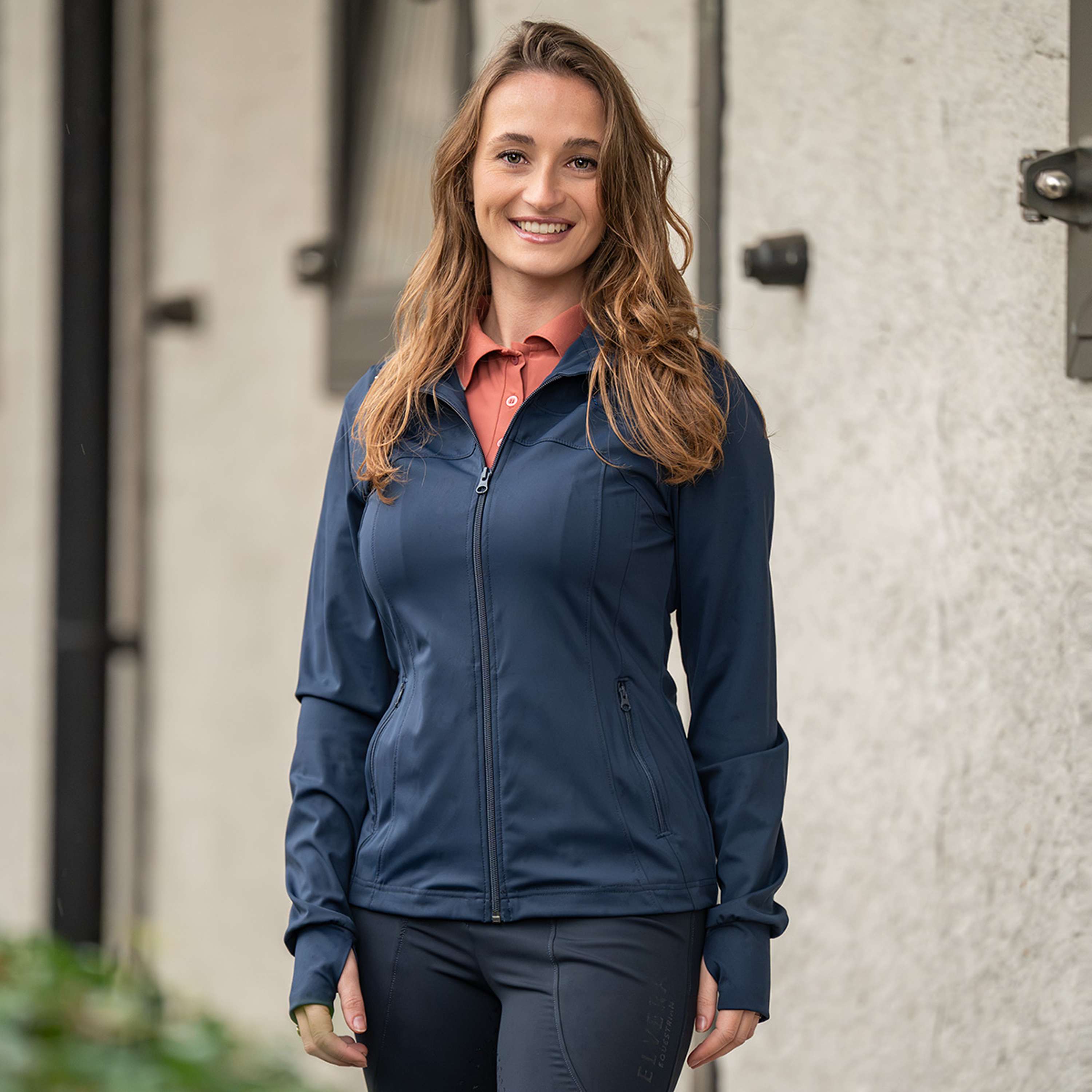 Elvera Equestrian Gilet d'Entraînement EEDemi Marin
