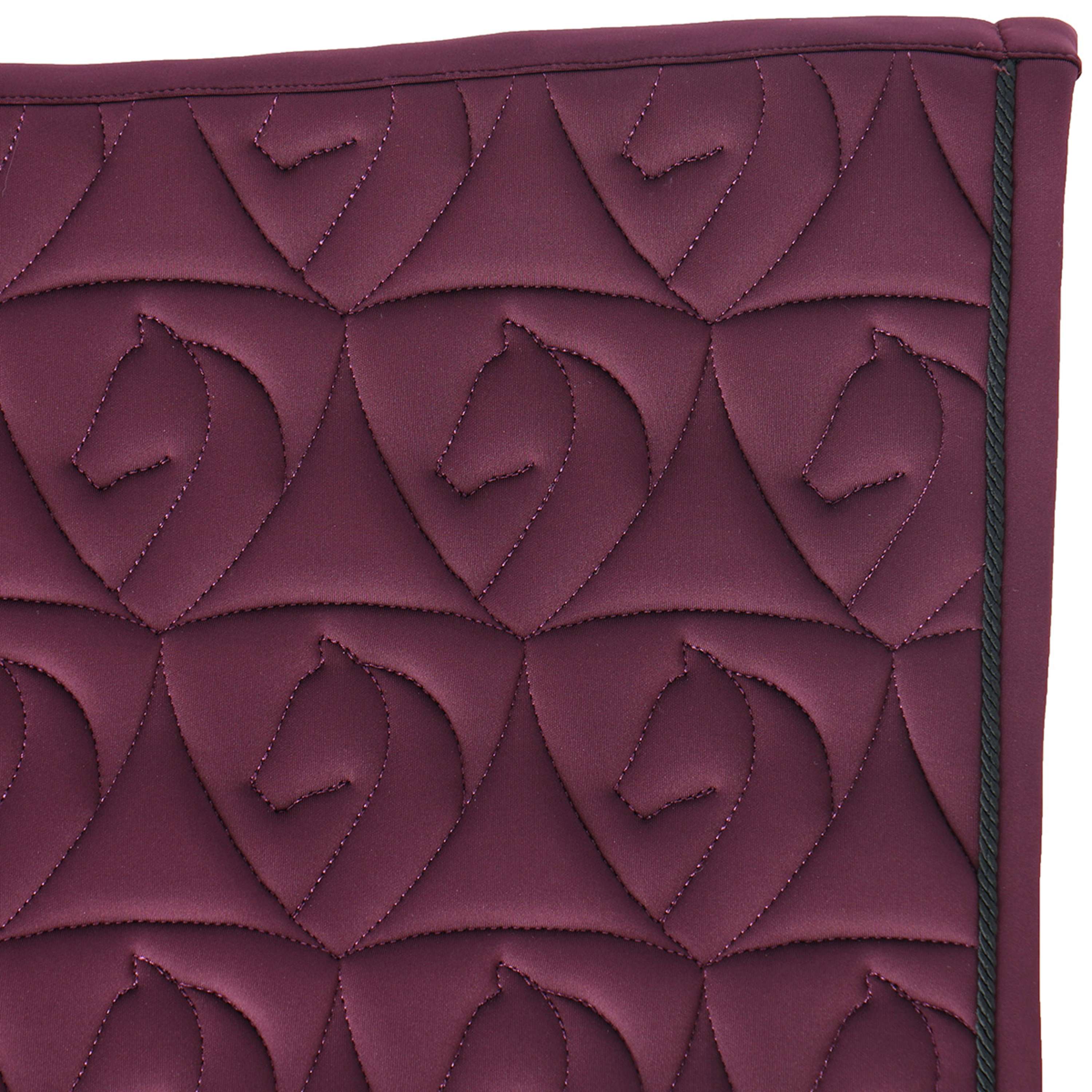 Velder Horsewear Tapis de Selle Unibeau Dressage Bordeaux