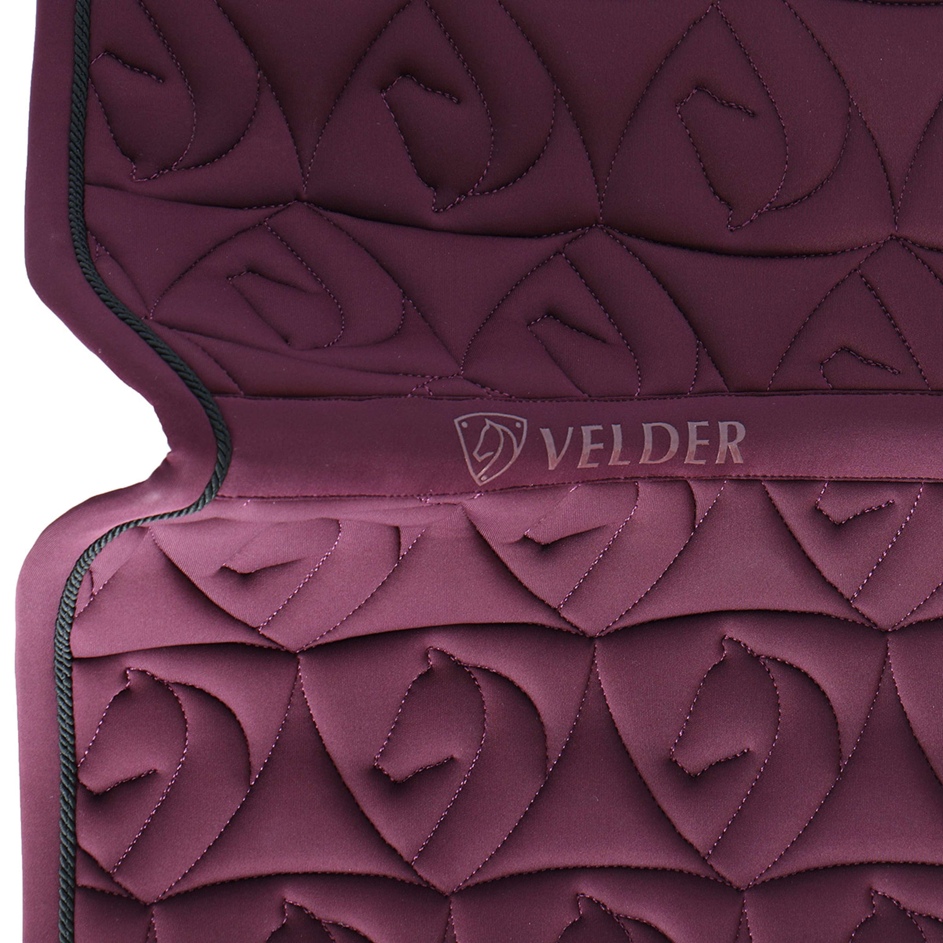 Velder Horsewear Tapis de Selle Unibeau Dressage Bordeaux