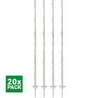Agradi Power Piquet de Prairie Classic 150cm 20 Pièces Blanc