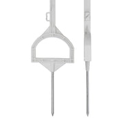 Agradi Power Piquet Avec Étrier 115cm 20 Pièces Blanc