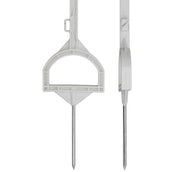 Agradi Power Piquet Avec Étrier 155cm 20 Pièces Blanc