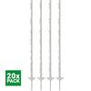 Agradi Power Piquet de Prairie Classic 125cm 20 Pièces Blanc