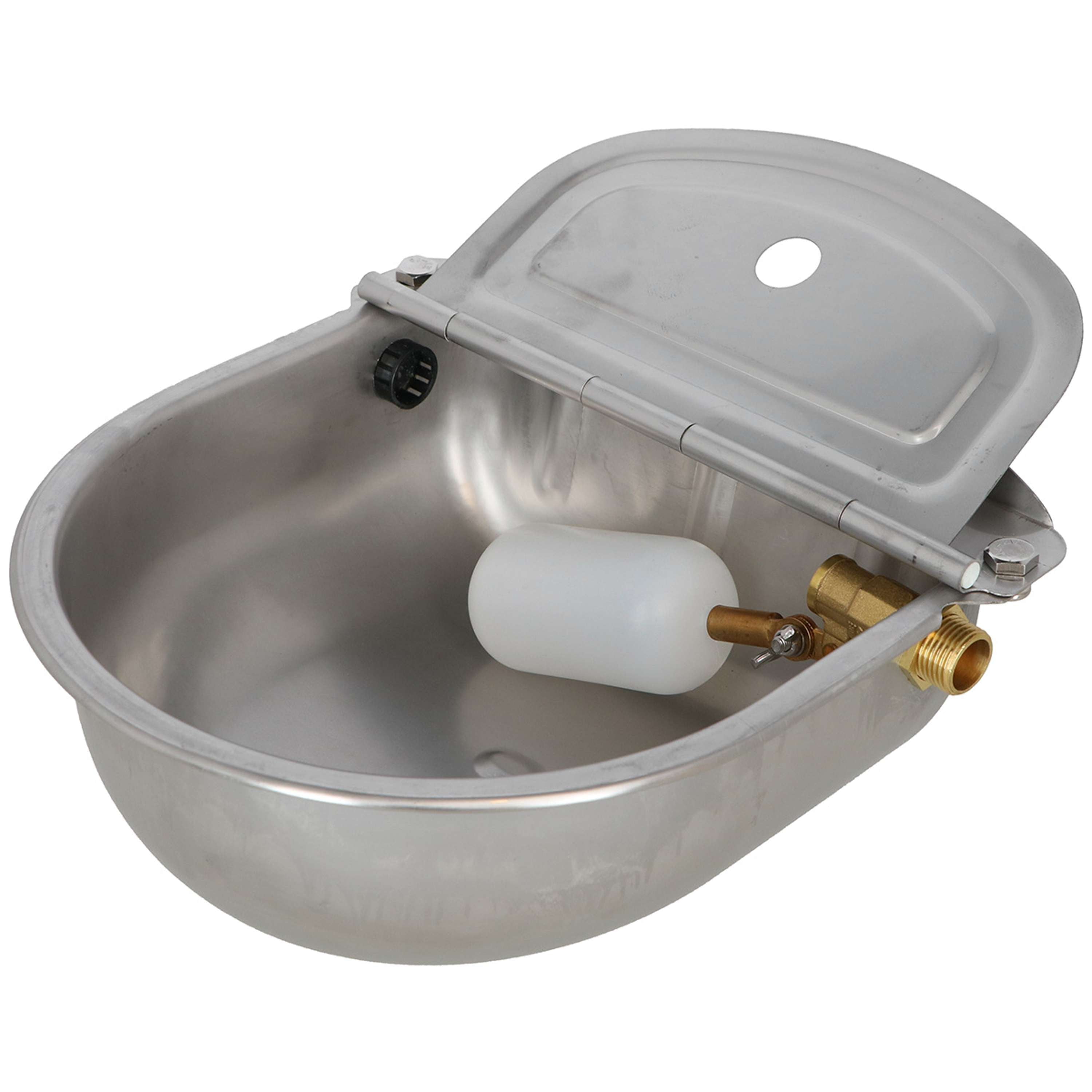 Agradi Horse Abreuvoir avec Flotteur Stainless Steel