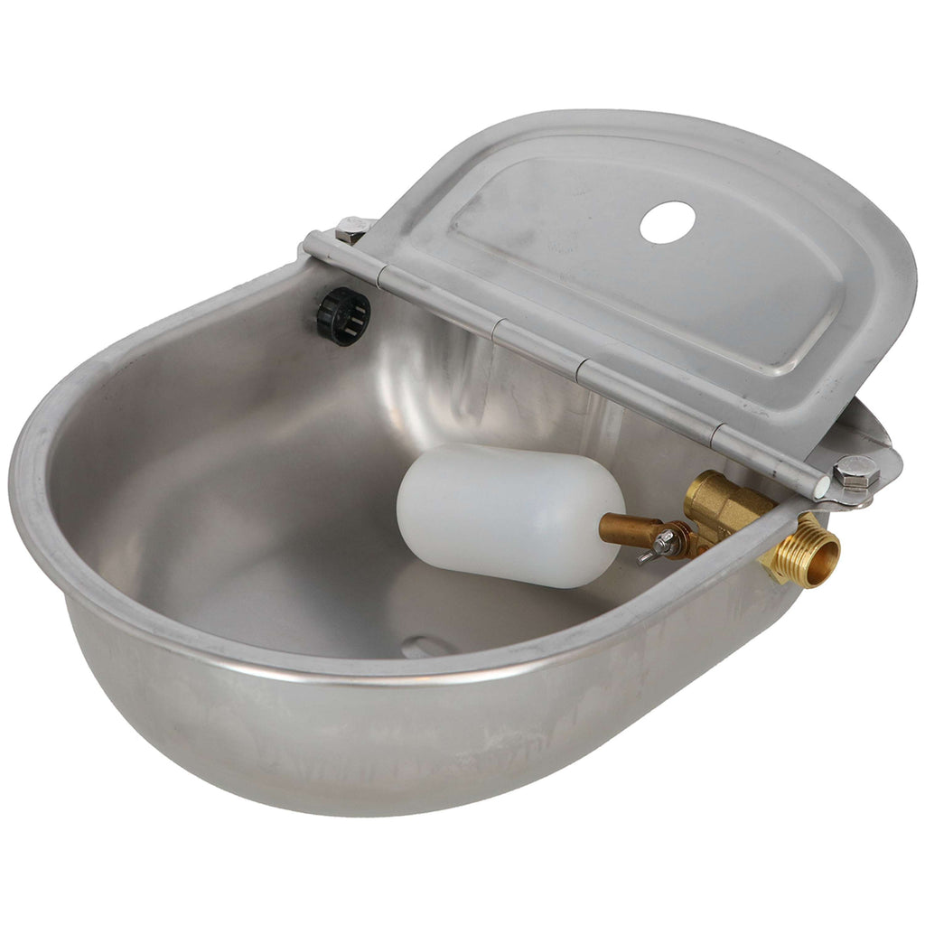 Agradi Horse Abreuvoir avec Flotteur Stainless Steel