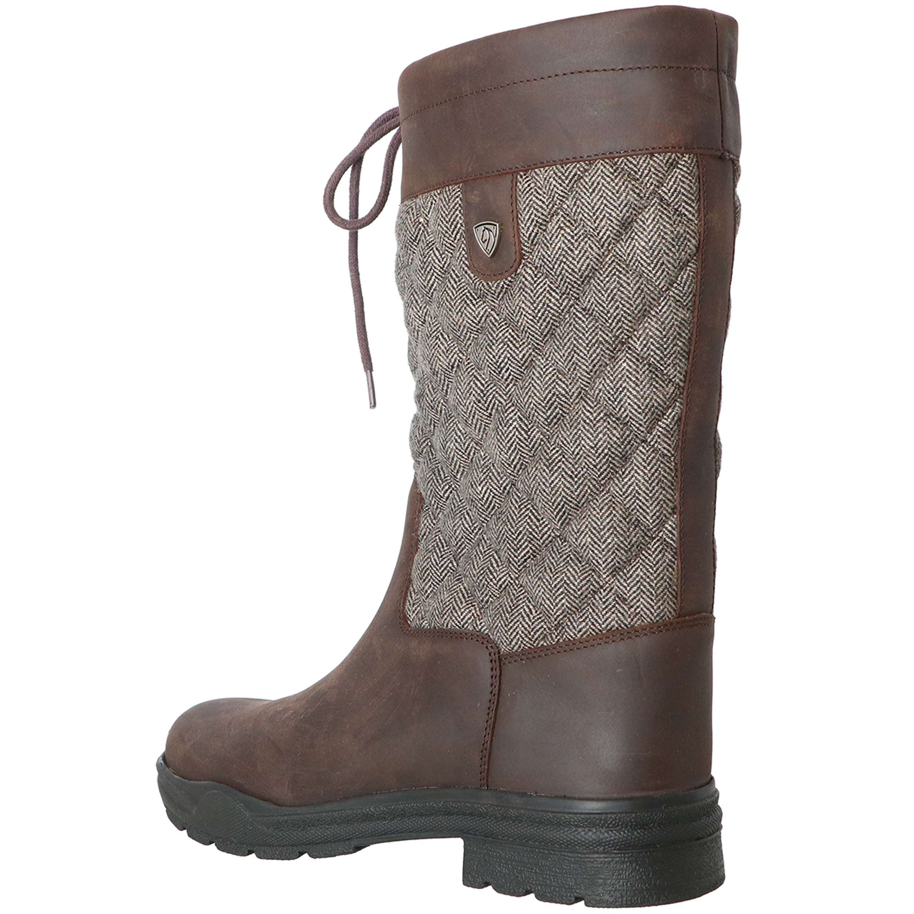 Velder Footwear Bottes d'Extérieur Delphina Marron/Tweed